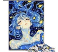Jigsaw Puzzles for Adults 1000 Piece Watercolor Horse 1000 Piece Jigsaw for Family & Friends, Brain-Teasing Challenge (Size 50x75cm)