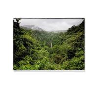 Jigsaw Puzzles for Adults 1000 Piece,Waterfall in Paradise National Park in south-eastern Costa Rica,Jigsaw Puzzle 1000 Pieces for Adult Challenging Puzzle Games(38x26cm)-AO52