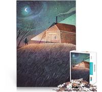 Jigsaw Puzzles for Adults 1000 Piece Welcome home Made of cardboard for and 14 years and over Quiz game Fun at Home Activities, Birthday Present,Travel Gifts。size：26x38cm/10.24x14.96inch