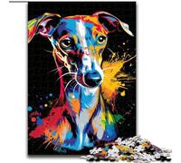 Jigsaw Puzzles for Adults, 1000 Piece Whippet Challenging Puzzles Ideal Holiday Or Birthday Gift, Party Game Toy (Size 38x26cm)