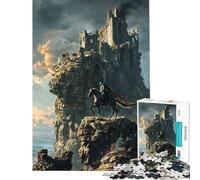 Jigsaw Puzzles for Adults 1000 Piece Whispers of Ruined Realms for Educational Game Challenge Toy Relaxing Games Improve Memory Gifts Birthday (Size 50x75cm)