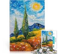 Jigsaw Puzzles for Adults 1000 Piece Whispers of the Cypress Educational Games DIY Toys Great gifts and toys 50x70cm