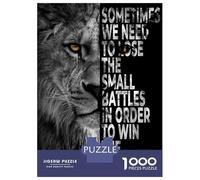 Jigsaw Puzzles for Adults 1000 Piece Win The War Puzzles for Adults Hands-on Game Stress Reliever Stress Reduction Gifts 70x50cm/1000pcs