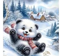 Jigsaw Puzzles for Adults 1000 piece Winter Panda, 1000 Piece Difficult jigsaw puzzles for adults, Challenging Jigsaws 1000 pieces, Puzzle Game for The Whole for Women, Gifts for Men 65x65cm