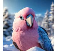 Jigsaw Puzzles for Adults 1000 piece Winter Parrot, 1000 Piece Difficult jigsaw puzzles for adults, Challenging Jigsaws 1000 pieces, Puzzle Game for The Whole for Women, Gifts for Men 65x65cm