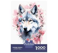 Jigsaw Puzzles for Adults 1000 Piece Wolf Poster, Picture, Metal Print, Paint by Michael I. Organ Puzzles for Adults Relax Games Pattern Assembly Christmas Birthday Gifts 38x26cm/1000pcs