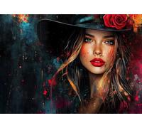 Jigsaw Puzzles for Adults 1000 Piece woman Challenge Impossible Premium Sustainable Jigsaws, Exercise the Memory of the Brain Encourage Feelings Between Each Whole for Women/Men Gift 75x50cm S-1