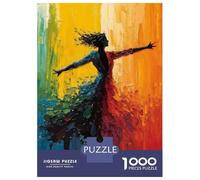Jigsaw Puzzles for Adults 1000 Piece Woman in Motion Jigsaw for Adults Hands-on Game Difficult Hard Fun Activities at Home 38x26cm/1000pcs