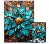 Jigsaw Puzzles for Adults 1000 Piece Wood And Gold Harmony Impossible Jigsaw Puzzles for Adults Ideal for Family Fun Relaxation 1000 PCS(75x50cm)