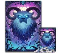 Jigsaw Puzzles for Adults 1000 Piece Yeti Magic Card Wooden Jigsaw Puzzles Home Activity for Holidays Birthdays And Family Game Nights 1000 PCS(75x50cm)