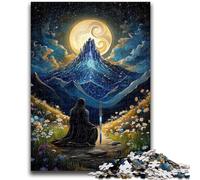 Jigsaw Puzzles for Adults 1000 Piece Yin Yang Ninja Artistic Wall Decor & Birthday Gift Idea for Friends, Home Office 26x38cm