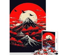 Jigsaw Puzzles for Adults 1000 Piece Yokai Fuji Anti-Stress Toys Great Gift Relaxing Games Suitable for Desktop Decoration size 38x26cm