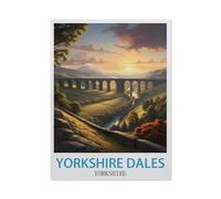 Jigsaw Puzzles for Adults 1000 Piece，Yorkshire Dales，Educational Games Brain Challenge Jigsaw Puzzles for Adult Kids（38x26cm）-HC48