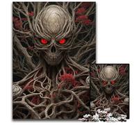 Jigsaw Puzzles for Adults 1000 Piece Zombie Skeleton Puzzles for Adults Brain Teaser & Home Decor Perfect 1000 PCS(75x50cm)