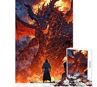 Jigsaw Puzzles for Adults 1000 Pieces A Battle Against Darkness Relaxing Games Difficult Challenge Educational Toy Unique Birthday And Gifts (52X38cm)