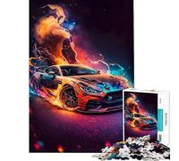 Jigsaw Puzzles for Adults 1000 Pieces A Multicolored Masterpiece Help The Brain Exercise Tough Challenge Educational Game for Age 14+ Game (38x26cm)