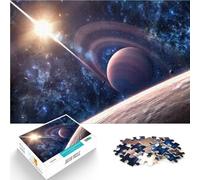 jigsaw puzzles for adults 1000 pieces Abstract Planets Made of cardboard for and from 14 years and over Relaxing games Improving love between couples。size：38x52cm/14.96x20.47inch