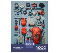 Jigsaw Puzzles for Adults 1000 Pieces Adventure Essentials Jigsaw for Adults Relaxing Games Difficult Challenge Fun Activities at Home 38x26cm/1000pcs