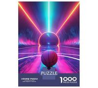 Jigsaw Puzzles for Adults 1000 Pieces Aesthetic Basketball Puzzle for Adults Brain Teaser Game Birthday Present Educational Challenge 70x50cm/1000pcs