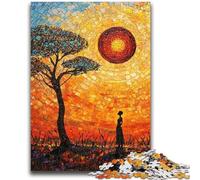 Jigsaw Puzzles for Adults 1000 Pieces African Grasslands Adult Jigsaw,Birthday Present, Gifts, Wall Art for Age 14 Years Up (50x75cm)