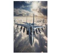 Jigsaw Puzzles for Adults 1000 Pieces Airplane Fighter Wooden Puzzle Relaxing Game Brain Teasers 78×53cm