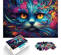 jigsaw puzzles for adults 1000 pieces alice cat Challenging Game Puzzles 26x38cm Stress Reliever Staycation Kill time for teenager Age 14 Up