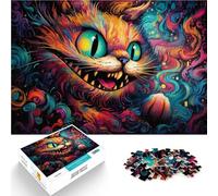 jigsaw puzzles for adults 1000 pieces alice cat Hand speed competition 26x38cm Challenging Game and Family Play for ages 14+