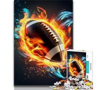Jigsaw Puzzles for Adults 1000 Pieces American Football Jigsaw,learning Educational for Is Ideal As A Gift for The Whole Family (size 38x26cm)