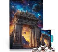 Jigsaw Puzzles for Adults 1000 Pieces Ancient Gateway to Stars Lernspiele Jedes Stück ist einzigartig Anspruchsvolles Familienspiel52x38cm