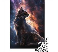 Jigsaw Puzzles for Adults 1000 Pieces Animal Cats Jigsaw Puzzle Wooden Puzzle Suitable for Adults And over 18 Years Old Family Puzzle Game 1000pcs (75x50cm)