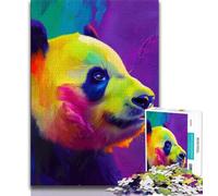 Jigsaw Puzzles for Adults 1000 Pieces Animal Panda Art,Educational Games Home Decoration Birthday Present,Gifts,Wall Art (75x50cm)