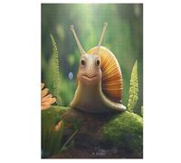 Jigsaw Puzzles for Adults 1000 Pieces Animal Snail Wooden Puzzle Relaxing Game Brain Teasers 78×53cm