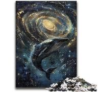 Jigsaw Puzzles for Adults 1000 Pieces Animal Whale Art Educational Games Home Decoration Artists Collection, Fine Art 26X38CM