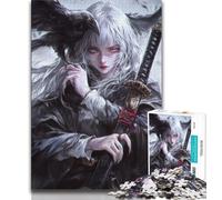 Jigsaw Puzzles for Adults 1000 Pieces Anime Angel Teenager Jigsaw,Interesting Stress Reduction Parent-child Interaction 75x50cm