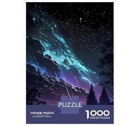 Jigsaw Puzzles for Adults 1000 Pieces Anime Comet Rain Night Adult Jigsaw Hands-on Game Pattern Assembly Challenging To Complete 70x50cm/1000pcs