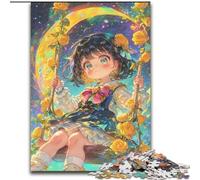Jigsaw Puzzles for Adults 1000 Pieces Anime Girl, for Age 14 Years And over Home Decor As A Gift for The Whole Family And Friends (Size 50x75cm)