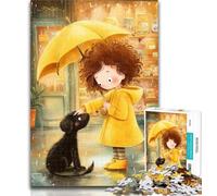 Jigsaw Puzzles for Adults 1000 Pieces Anime Little Girl Puzzles for Teenagers,Challenging Game Gifts for Is Ideal As A Gift for The Whole Family 50x75cm