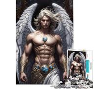 Jigsaw Puzzles for Adults 1000 Pieces Archangel Ascendant for Birthday, Chrismas Analysis And Logic Educational Toy for And from 14 Years And over (38x52cm)