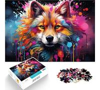 jigsaw puzzles for adults 1000 pieces arctic fox Challenging Game Puzzles 26x38cm is ideal as gifts for the whole family