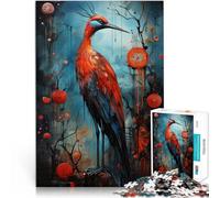 Jigsaw Puzzles for Adults 1000 Pieces art bird Made of wood,for 14+ Antistress Vacation at home Killing time Offered as gifts for the whole family。size:50x75cm/14.96x20.47inch