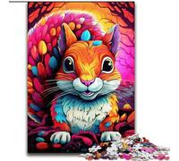 Jigsaw Puzzles for Adults 1000 Pieces Art Cute Squirrel,Educational Games Home Decoration Birthday Present,Gifts,Wall Art 38x26cm