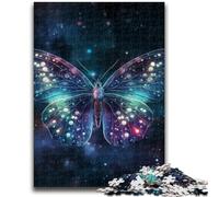 Jigsaw Puzzles for Adults 1000 Pieces Art Star Butterfly Puzzles for Teenagers,Staycation Kill Time with Fully Interlocking Randomly Shaped Pieces (50x75cm)