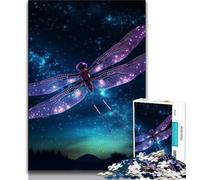 Jigsaw Puzzles for Adults 1000 Pieces Art Star Dragonfly Teenager Jigsaw,Fun Present & Activity for Home,Toy for Rainy Days (size 75x50cm)