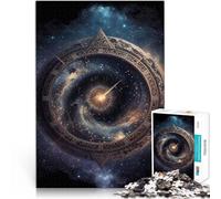 jigsaw puzzles for adults 1000 pieces Artistic Infinity Compass Made of cardboard for and from 14 years and over Relax Games Unique Birthday size:26x38cm/10.24x14.96inch
