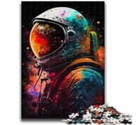 Jigsaw Puzzles for Adults 1000 Pieces Astronaut Educational Stress Relief Toy Gifts for Friends And Family 26x38cm