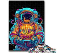 Jigsaw Puzzles for Adults 1000 Pieces Astronaut's Birthday Brain Intelligence Challenge Addictive Toys Birthday Present, Gifts, Wall Art 50x75cm