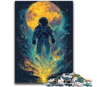 Jigsaw Puzzles for Adults 1000 Pieces Astronauts in Space Help The Brain Exercise Addictive Toys to Cultivate Patience A Work of Art 50x75cm