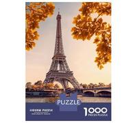 Jigsaw Puzzles for Adults 1000 Pieces Autumn In Paris Jigsaw Puzzle Relaxing Games Precision Cutting Unique Birthday And Xmas Gifts 52x38cm/1000pcs