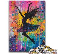 Jigsaw Puzzles for Adults 1000 Pieces Ballet Dancer Oil Painting for And 14 Years And over Impossible Game Christmas Birthday Gift 50x75cm