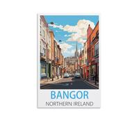 Jigsaw Puzzles for Adults 1000 Pieces，Bangor Northern Ireland Educational Game jigsaw puzzle Suitable for Decompression and Wall Decor 70x50cm
